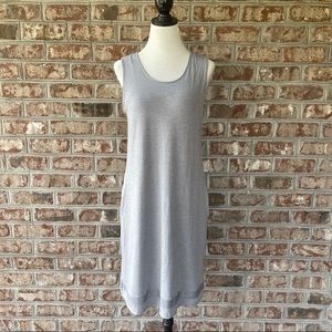 MPG Gray Mondetta Sleeveless T-Shirt Dress Sz M